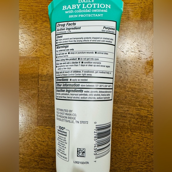 Two Gentle Steps Daily Baby Lotions with Colloidal Oatmeal (2 Pack) - Picture 5 of 10